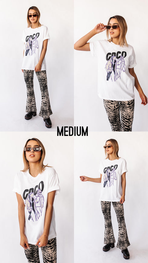 The Coco Tee // White